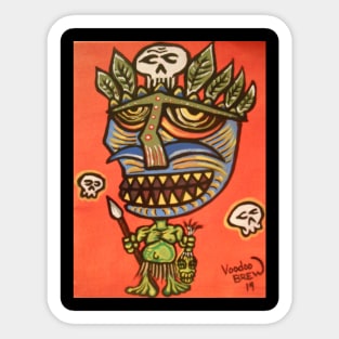 Colorful Cannibal Sticker